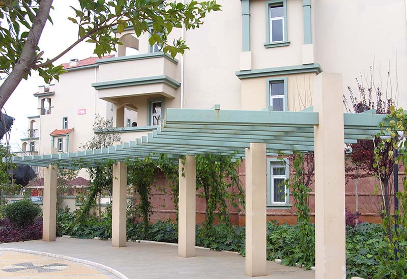 體育城水晶堡-景觀(guān)施工